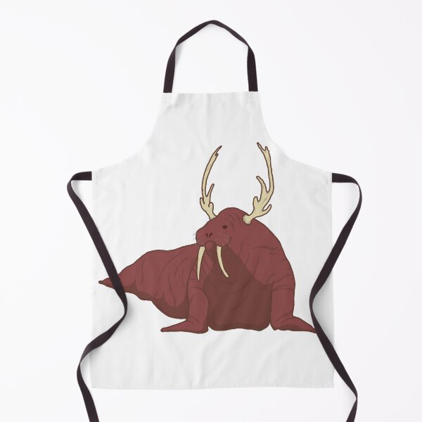 Item preview, Walrus with Antlers designed and sold by quemilydesigns.