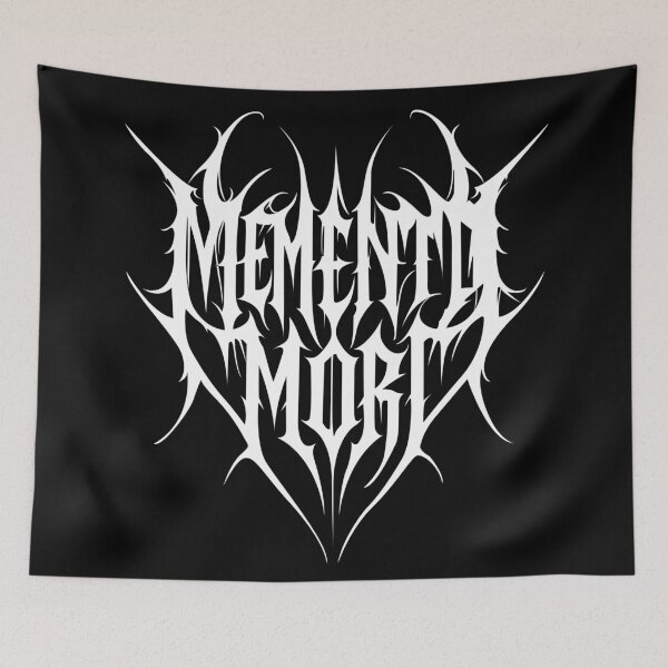 Item preview, Memento mori Cybertribal design designed and sold by Tribalgothss.