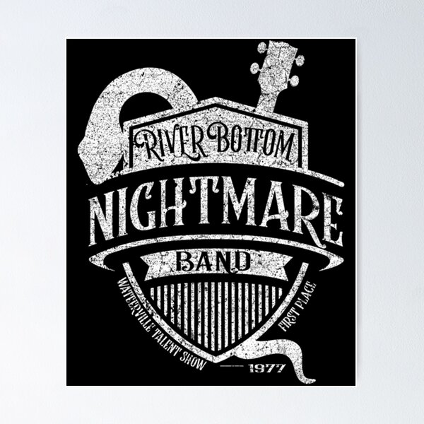 Item preview, Vintage Riverbottom Nightmare Band designed and sold by MelynaKunde.