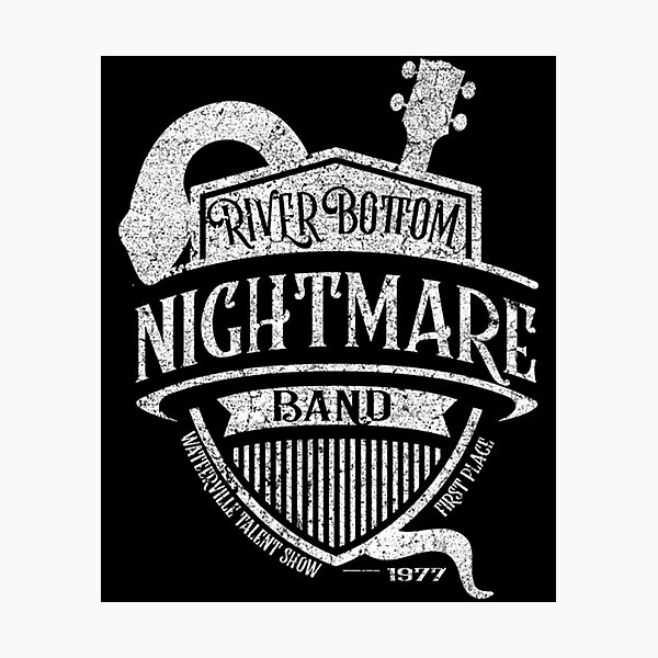 Item preview, Vintage Riverbottom Nightmare Band designed and sold by MelynaKunde.