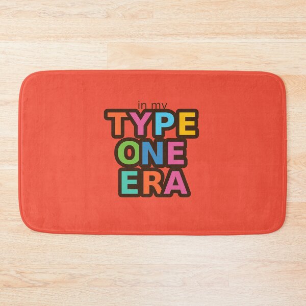 Item preview, In My Type One Era – Trendy Type 1 Diabetes Awareness Design designed and sold by DiabetesPrints.