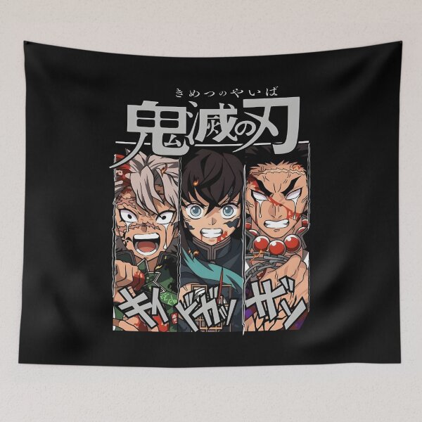 Item preview, Sanemi And Gyomei And Muichiro designed and sold by altimento.