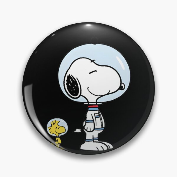 Item preview, Astronaut Snoopy and Woodstock Floating in Space  designed and sold by DouglAara.