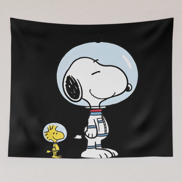 Item preview, Astronaut Snoopy and Woodstock Floating in Space  designed and sold by DouglAara.