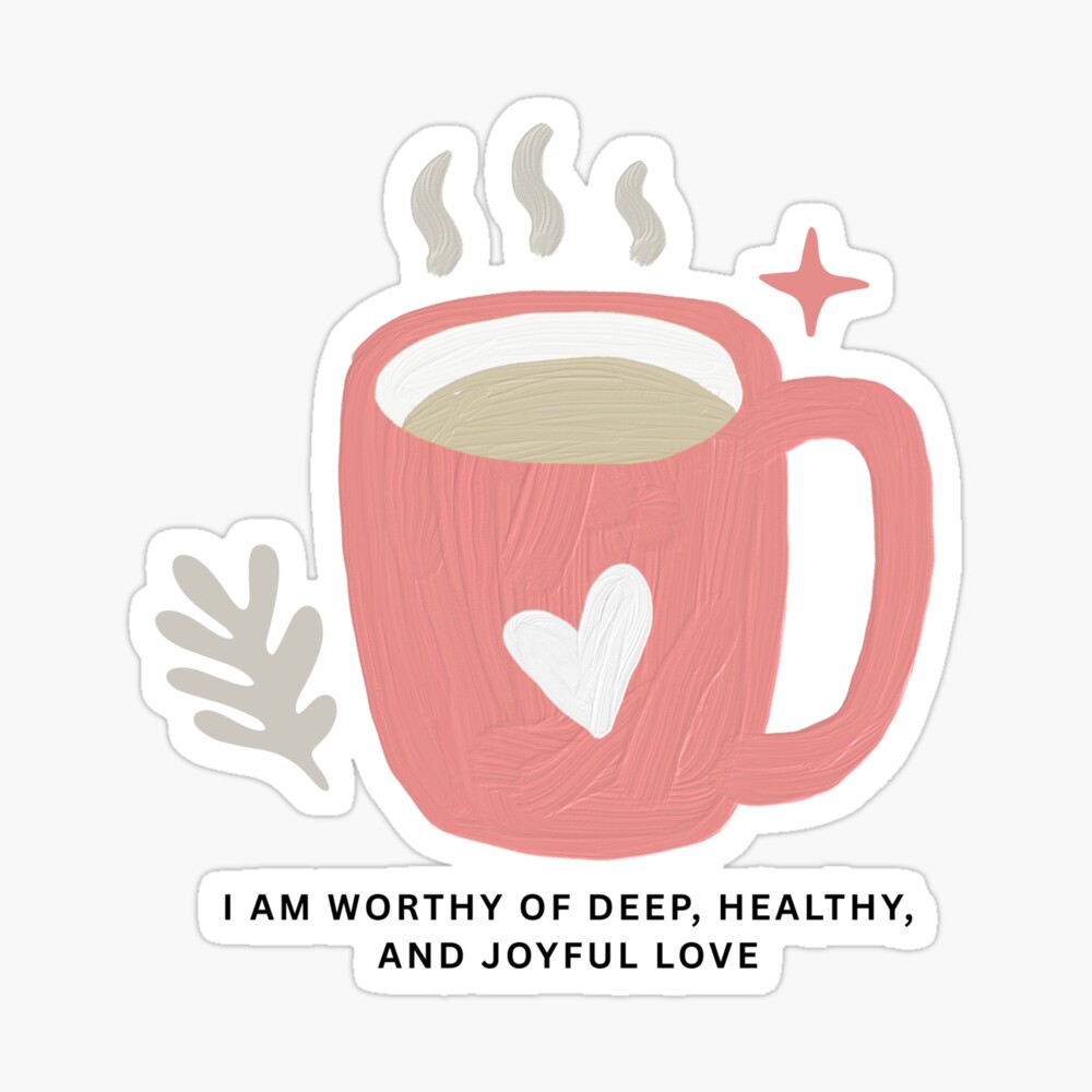 Cup Love Sticker