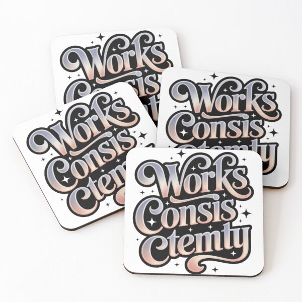 Item preview, Works Consistently — Discipline, Focus, and Daily Progress That Compounds Over Time designed and sold by NewUSShop.
