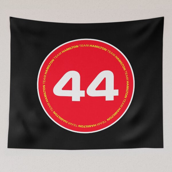 Item preview, Lewis Hamilton - Team Hamilton #44 Sticker designed and sold by Stick On Sports.
