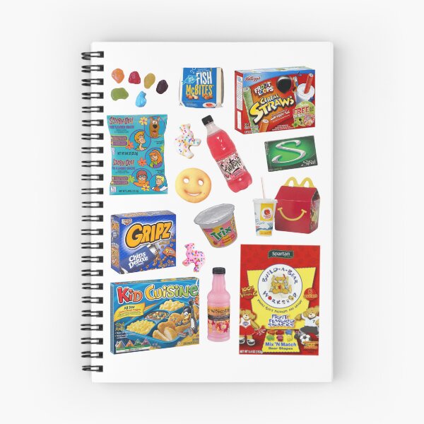 Item preview, Nostalgia Sticker Sheet (food set) designed and sold by TheTaylorPark.