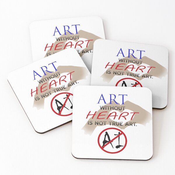Item preview, ART Without HEART Is Not True Art designed and sold by VWSArt.