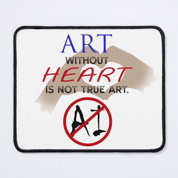 Item preview, ART Without HEART Is Not True Art designed and sold by VWSArt.