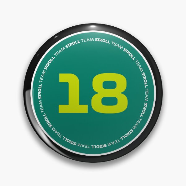 Item preview, Lance Stroll - Team Stroll #18 Sticker designed and sold by Stick On Sports.