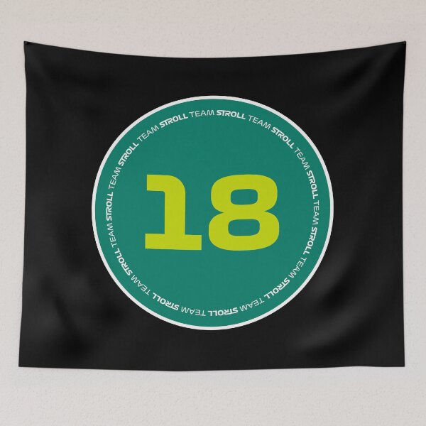 Item preview, Lance Stroll - Team Stroll #18 Sticker designed and sold by Stick On Sports.