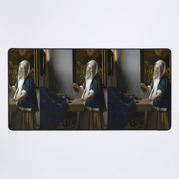 Item preview, Woman Holding a Balance, c.1662–65, Johannes Vermeer designed and sold by UBU-space.