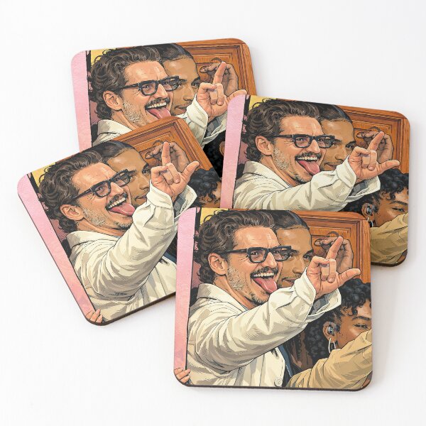 Item preview, Pedro Pascal rocks on halftime football (fan art) designed and sold by PopCultureAndStuff.