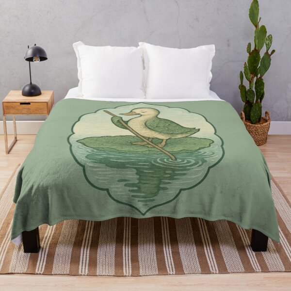 Item preview, Quiet Duck Crossing Still Waters designed and sold by EdvvinStudios.