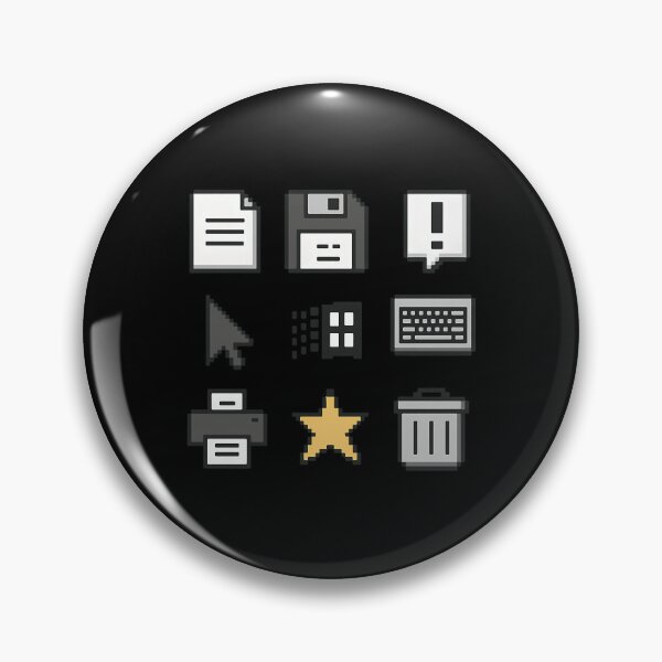 Item preview, Pixelated Throwback 8 Bit Desktop Icons designed and sold by gmndagdmfou15.