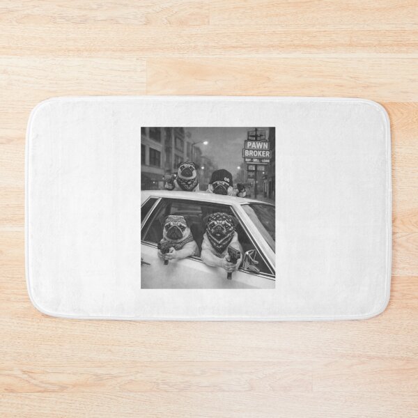 Item preview, Funny Pug Meme Pug Gangster Dog Street designed and sold by JODYSMORGAN.