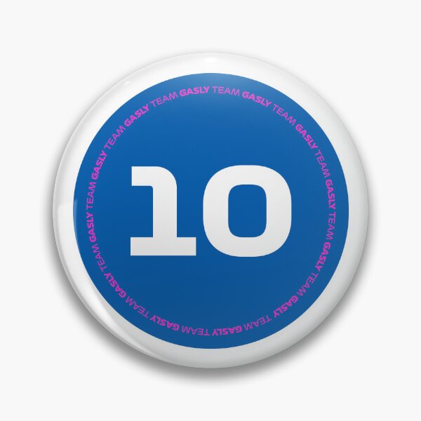 Item preview, Pierre Gasly - Team Gasly #10 Sticker designed and sold by Stick On Sports.
