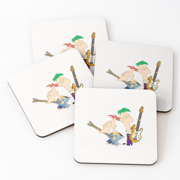 Item preview, Phineas and Ferb Rocking Out Art designed and sold by WatsonSchultz.