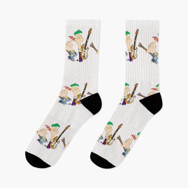 Item preview, Phineas and Ferb Rocking Out Art designed and sold by WatsonSchultz.