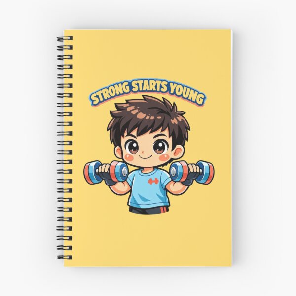 Aperçu de l'œuvre Petit héros fort – Personnage chibi mignon de gym créée et vendue par wanado.
