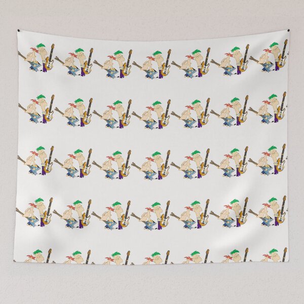 Item preview, Phineas and Ferb Rocking Out Art designed and sold by WatsonSchultz.
