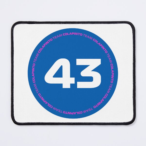 Item preview, Franco Colapinto - Team Colapinto #43 Sticker designed and sold by Stick On Sports.