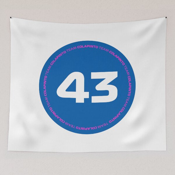 Item preview, Franco Colapinto - Team Colapinto #43 Sticker designed and sold by Stick On Sports.