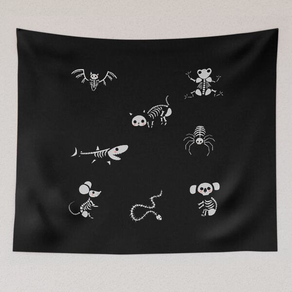 Item preview, Cute Animal Skeleton Sticker Pack designed and sold by gmndagdmfou15.