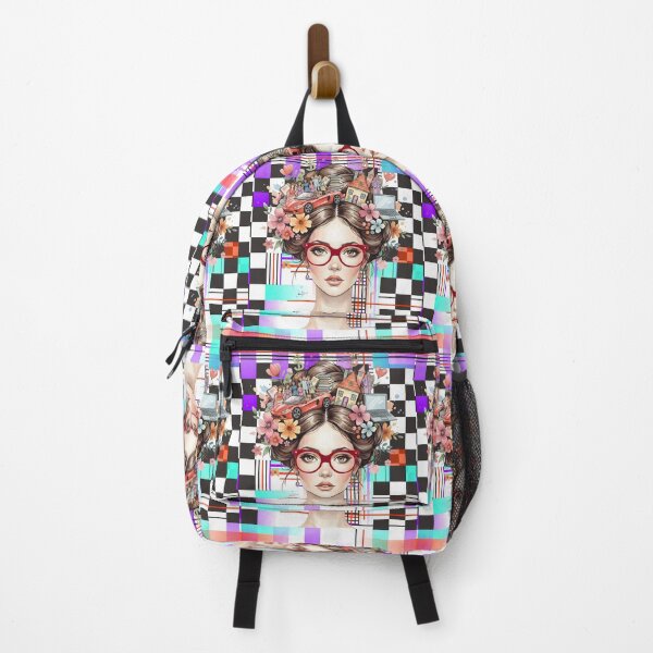 Item preview, Metropolis Mind: A Surreal Geometric Portrait designed and sold by VibranPalette.