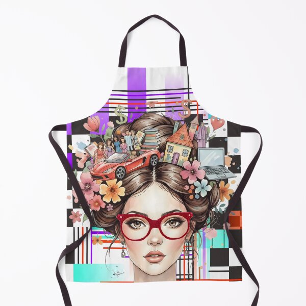 Item preview, Metropolis Mind: A Surreal Geometric Portrait designed and sold by VibranPalette.