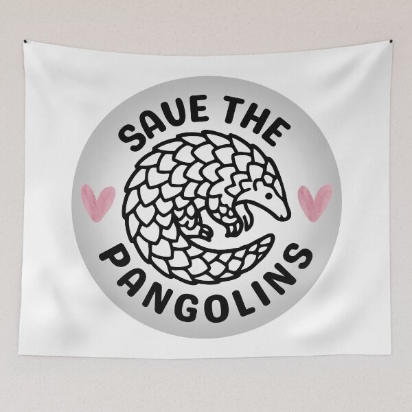 Item preview, Save the Pangolins  designed and sold by ClickATee Store .