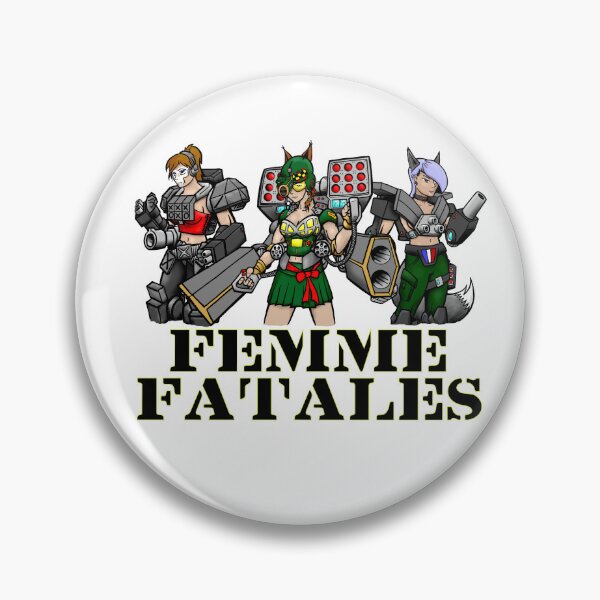 Item preview, Battletech Girls Femme Fatales designed and sold by Grimstoybox.