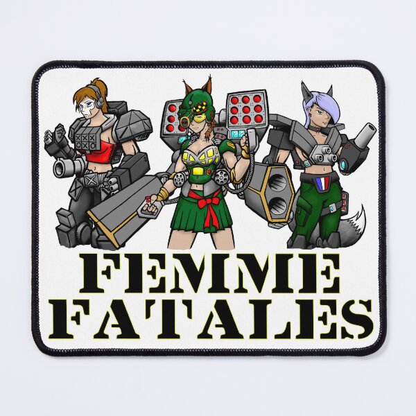Item preview, Battletech Girls Femme Fatales designed and sold by Grimstoybox.