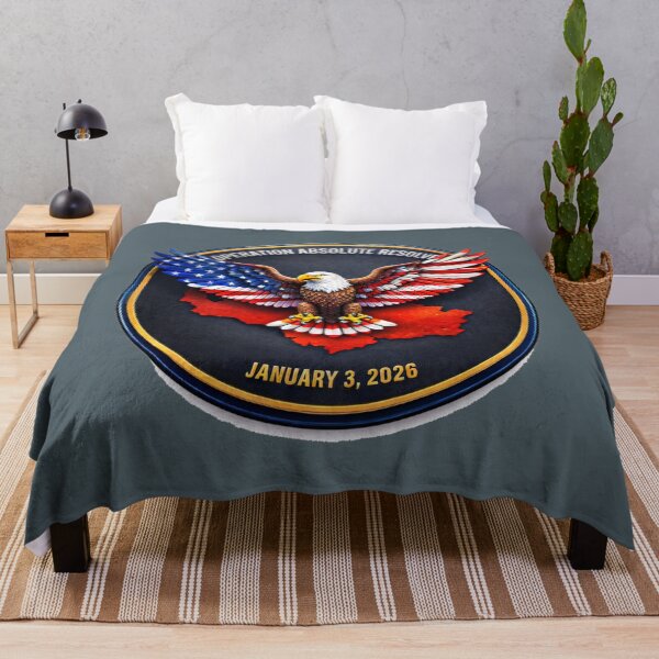 Item preview, Operation Absolute Resolve - Freedom for Venezuela 2026 / Operation Absolute Resolve - 2026 Venezuela Freedom Patriotic Eagle designed and sold by TheOdetteEdit.