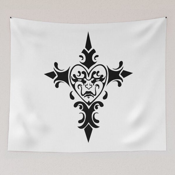 Item preview, Harlequin cross symbol designed and sold by Tribalgothss.