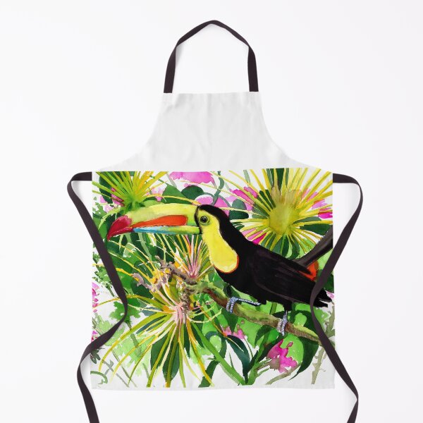 Item preview, Toucan Bird in the Jungle designed and sold by surenart.