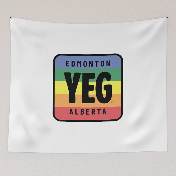 Item preview, YEG Patch (Pride) designed and sold by Murder of Crows.