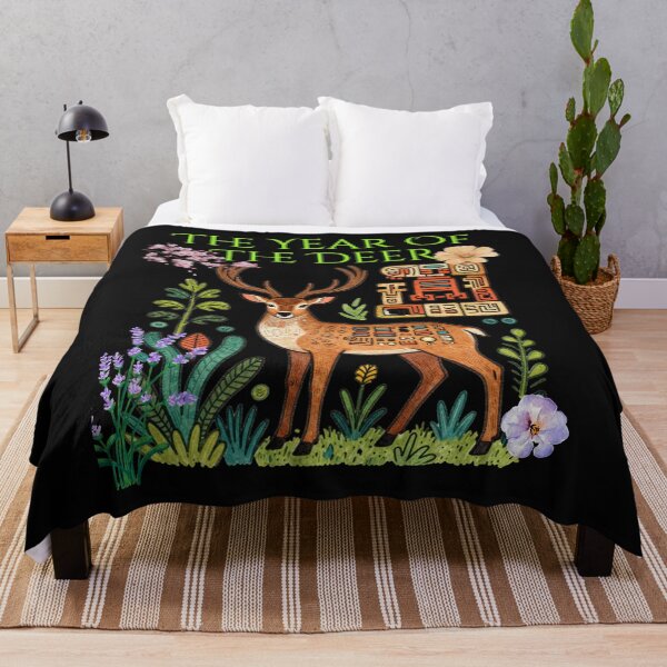Item preview, The Mayan Year of The Deer Colorful Design designed and sold by EarthArtDesigns.
