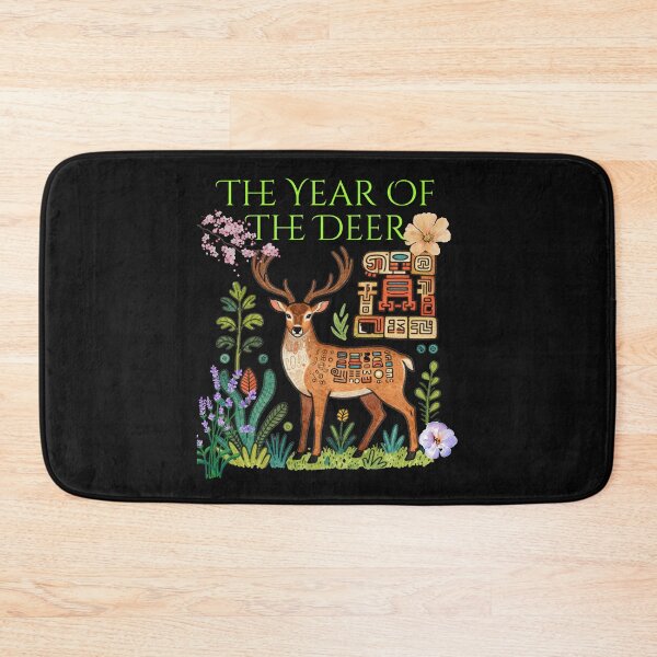 Item preview, The Mayan Year of The Deer Colorful Design designed and sold by EarthArtDesigns.