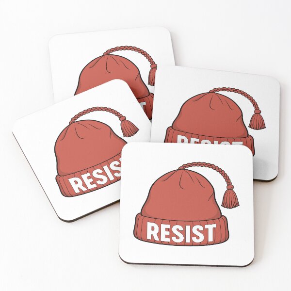 Item preview, Resist Red Hat Resistance Beanie Minneapolis Protest Anti-ICE Abolish ICE Pro Immigrants designed and sold by gunaone-design.