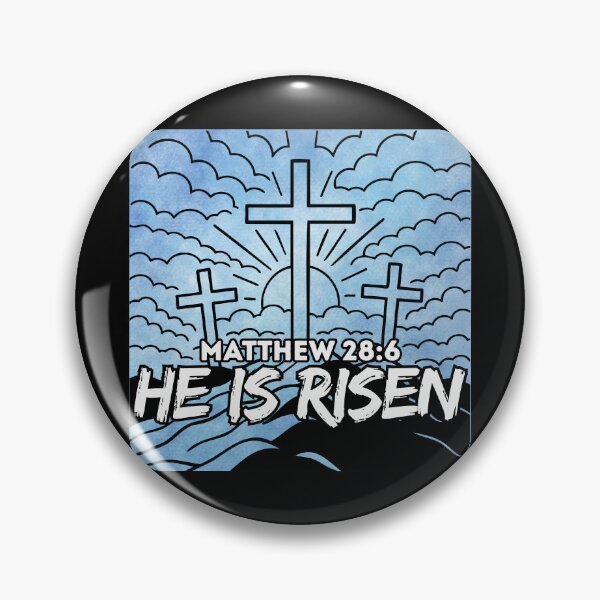 Item preview, He Is Risen – Matthew 28:6 Christian Easter Resurrection Design designed and sold by MoriaStore.