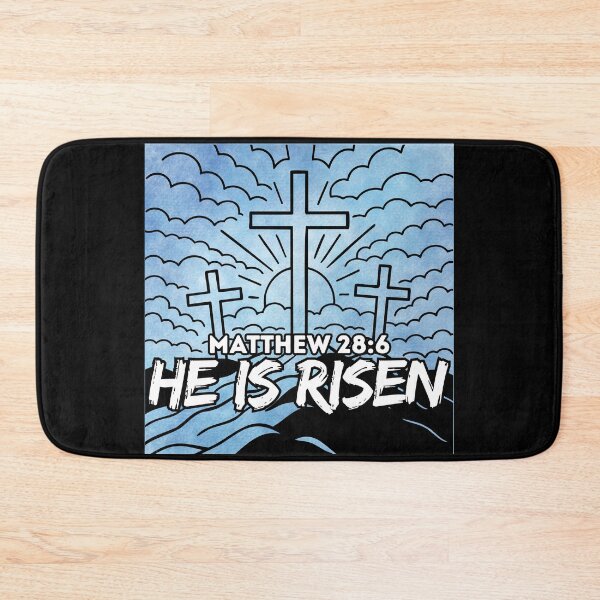 Item preview, He Is Risen – Matthew 28:6 Christian Easter Resurrection Design designed and sold by MoriaStore.