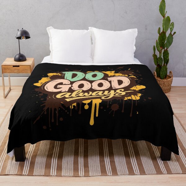 Item preview, Do Good Always – Inspirational Kindness & Faith Quote designed and sold by Verse & Vibes.