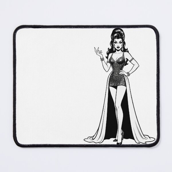 Item preview, Drag Queen Pinup designed and sold by Daddy Issues Art Co.