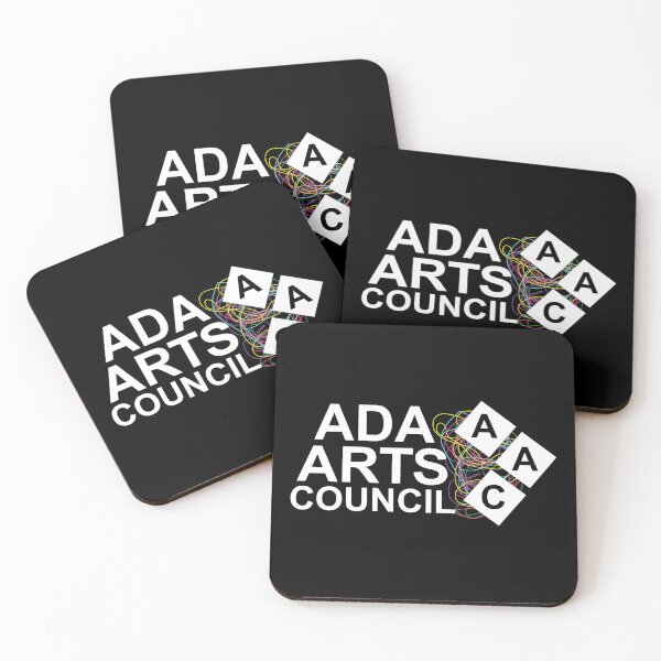 Item preview, AAC Logo (White) designed and sold by AdaArtsCouncil.
