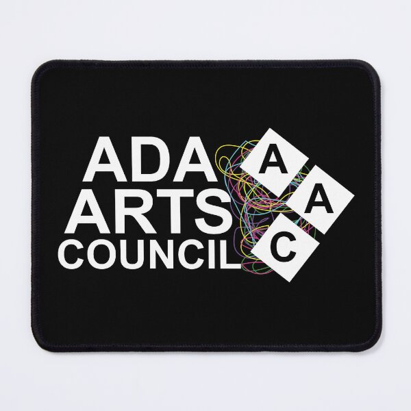 Item preview, AAC Logo (White) designed and sold by AdaArtsCouncil.