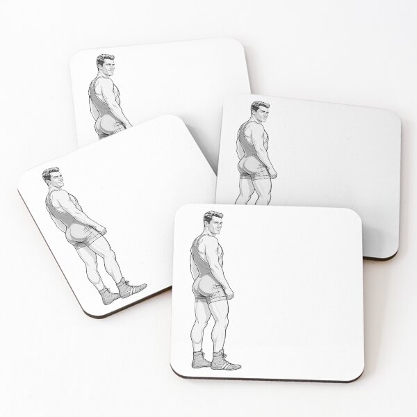 Item preview, male wrestling suit designed and sold by Daddy Issues Art Co.