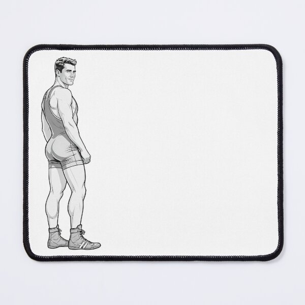 Item preview, male wrestling suit designed and sold by Daddy Issues Art Co.