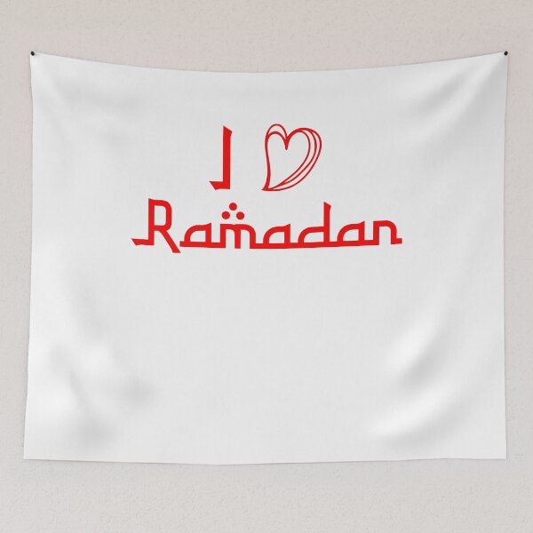 Item preview, I Love Ramadan I Heart Ramadan Faith Muslim Celebration designed and sold by gunaone-design.